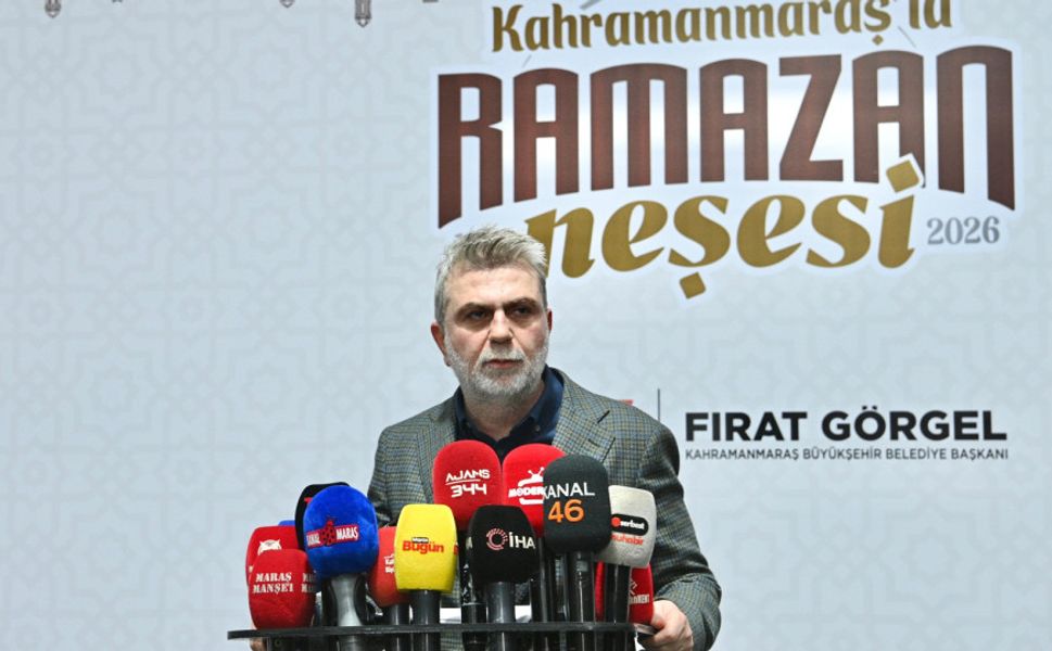 Başkan Görgel, “Ramazan İklimini Şehrimizin Her Köşesinde Hep Birlikte Hissedeceğiz”