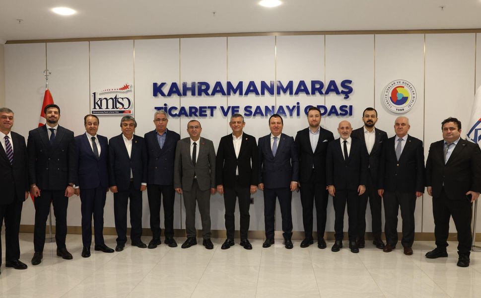 CHP Genel Başkanı Özgür Özel’den KMTSO’ya Ziyaret