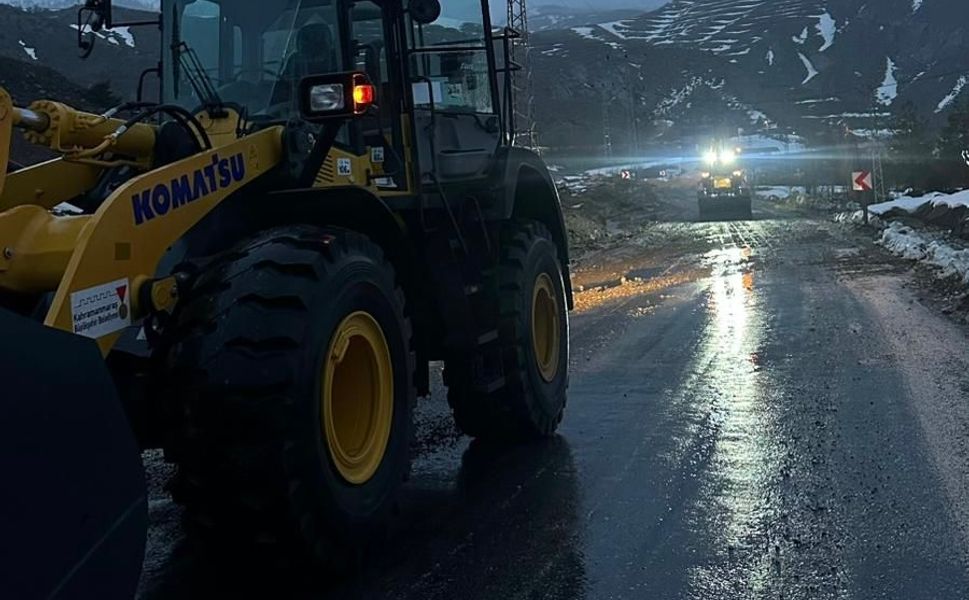 Andırın, Çağlayancerit ve Pazarcık’ta da Yağışlara Karşı Büyükşehir Sahada