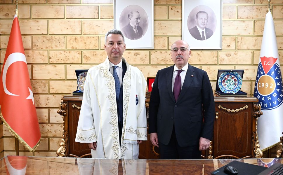 KSÜ’de Rektörlük Devir Teslim Töreni Gerçekleştirildi