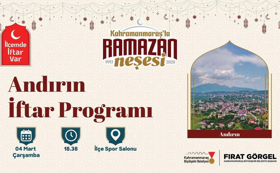 Büyükşehir’in Gönül Sofrası 4 Mart’ta Andırın’da Kurulacak