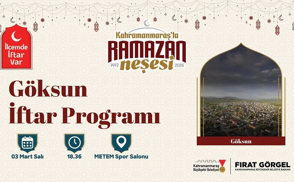 Birlik ve Beraberliğin Yeni Durağı Göksun Olacak