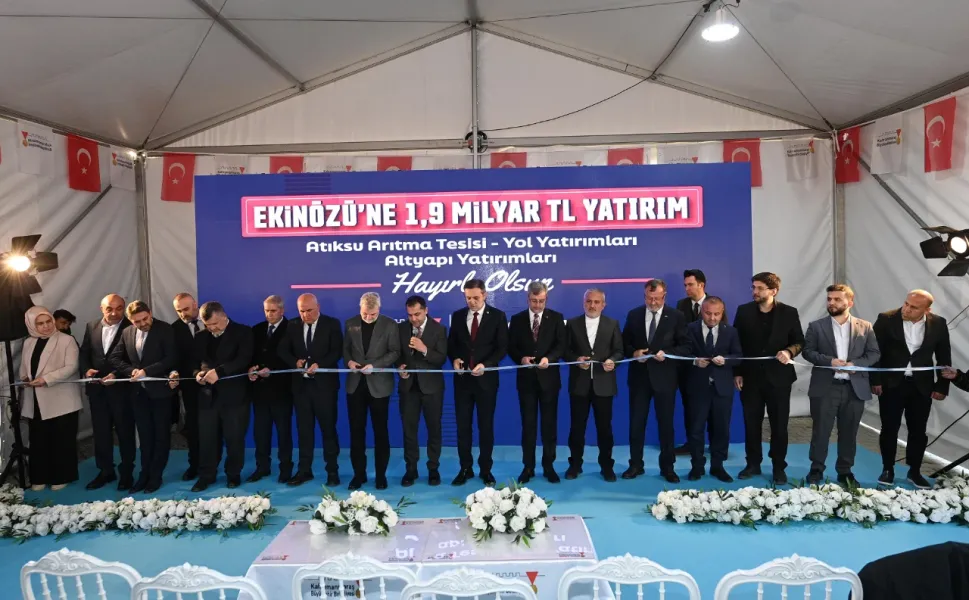 Büyükşehir’den Ekinözü’nün Geleceğine Büyük Yatırım: Atıksu Sorunu Tarih Oldu