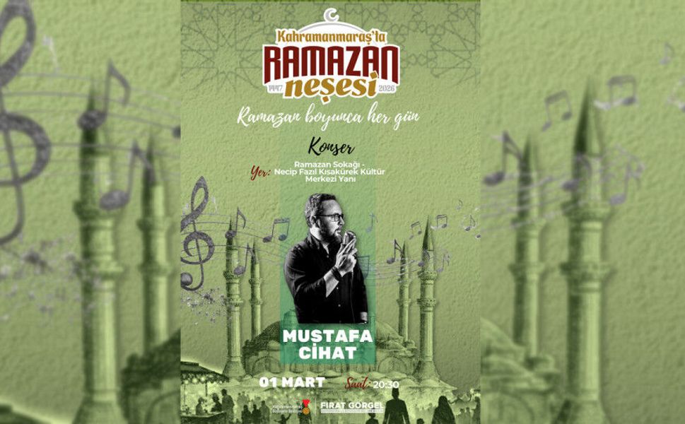 Mustafa Cihat, Ramazan Sokağı’nda Ezgi ve İlahilerle Gönüllere Dokunacak