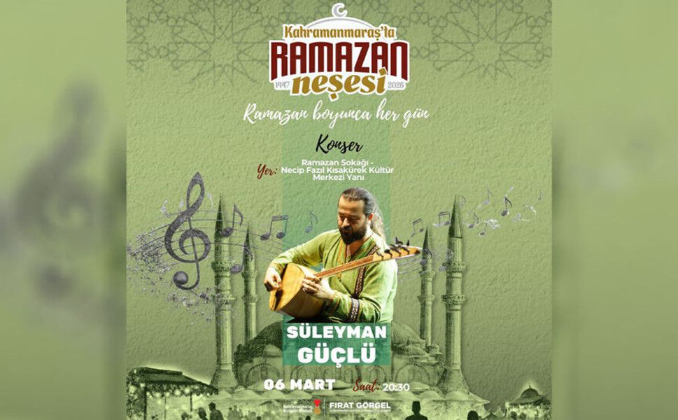 Ramazan Sokağı’nda Türk Halk Müziği Ziyafeti Sunulacak