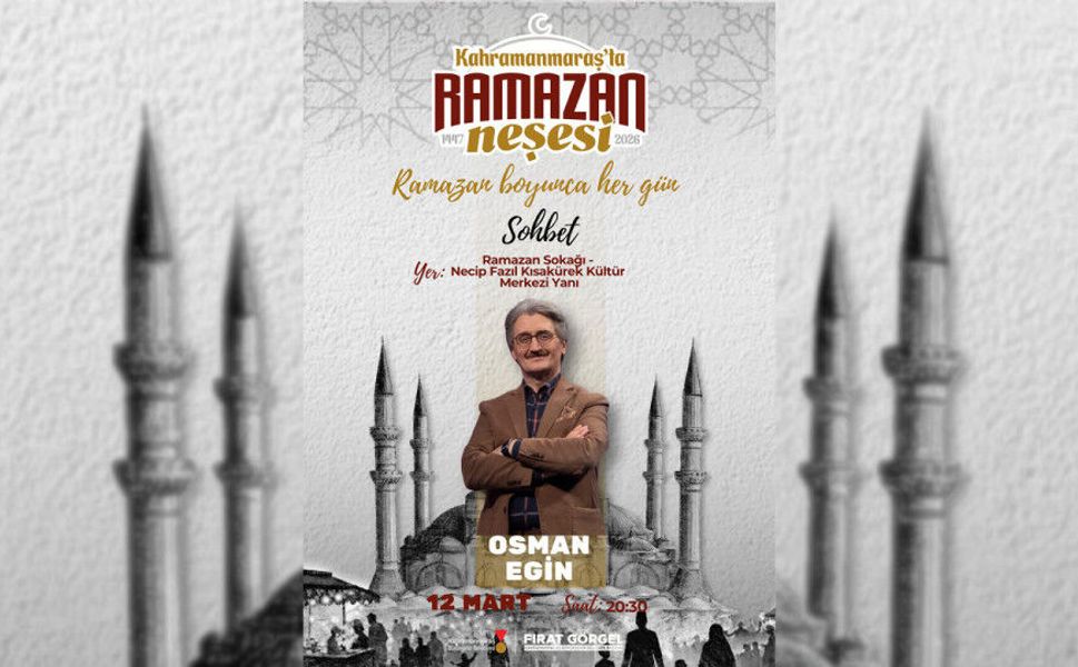 Osman Egin, Ramazan Sokağı’nda Gönüllere Seslenecek