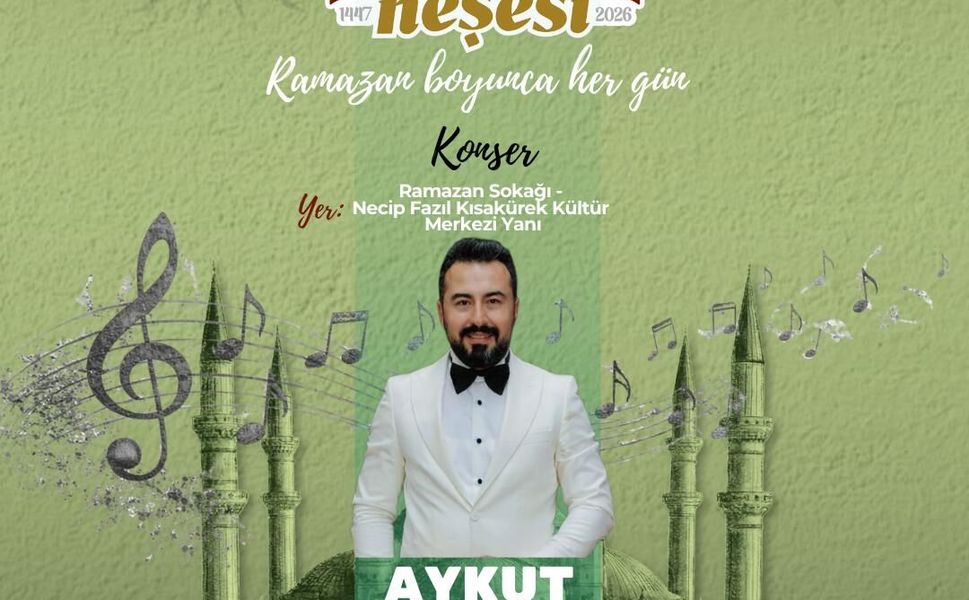 Cumartesi Günü Ramazan Sokağı’nda Tasavvuf Musiki Konseri