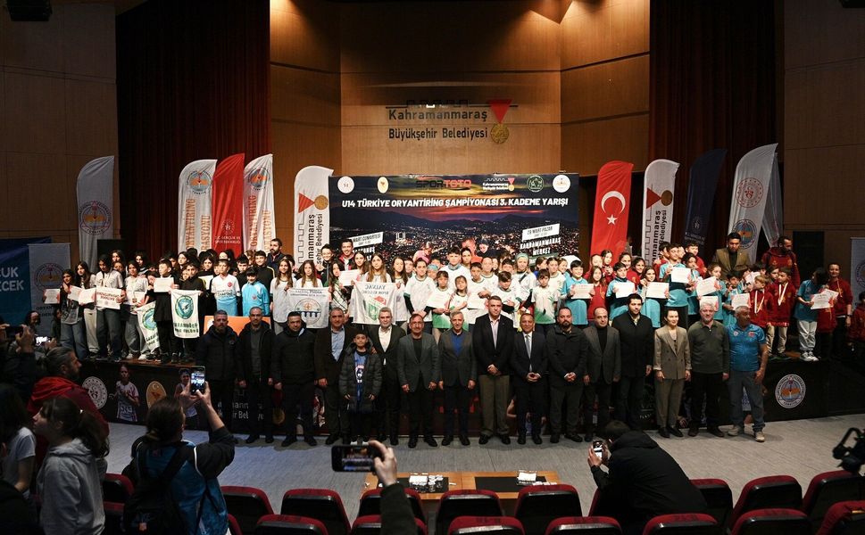 Kahramanmaraş Oryantiring U14 Türkiye Şampiyonasına Ev Sahipliği Yaptı