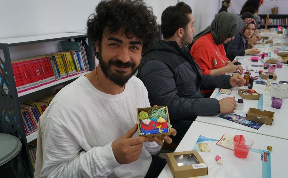 Gençler Pusula Maraş’ın Atölyesinde Hem Öğrendi Hem Üretti