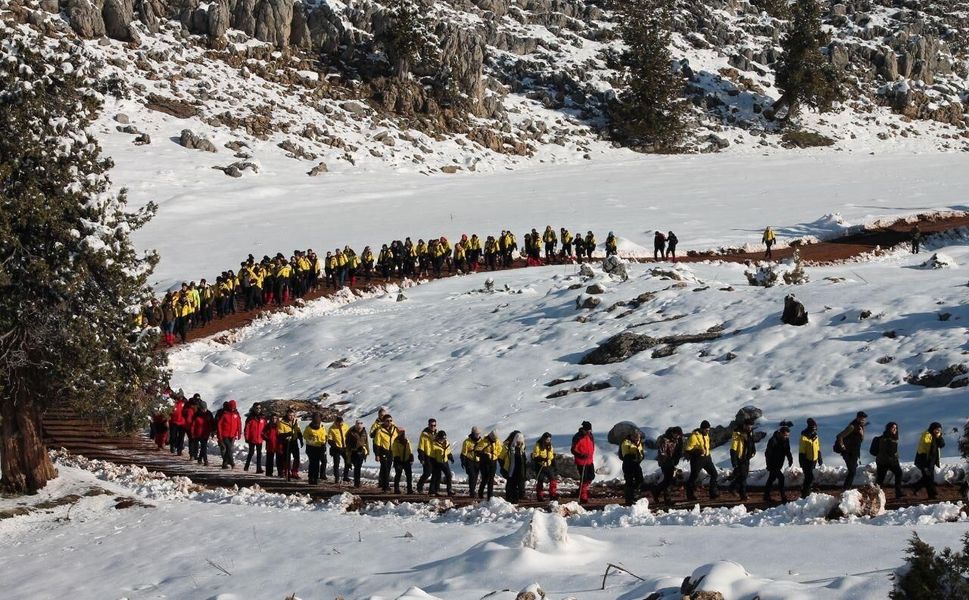 Kahramanmaraş’ta Muhsin Yazıcıoğlu Keş Dağı’nda Anıldı