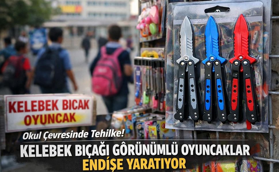 Okul önlerindeki bakkallarda tehlikeli oyuncak satışı isyanı