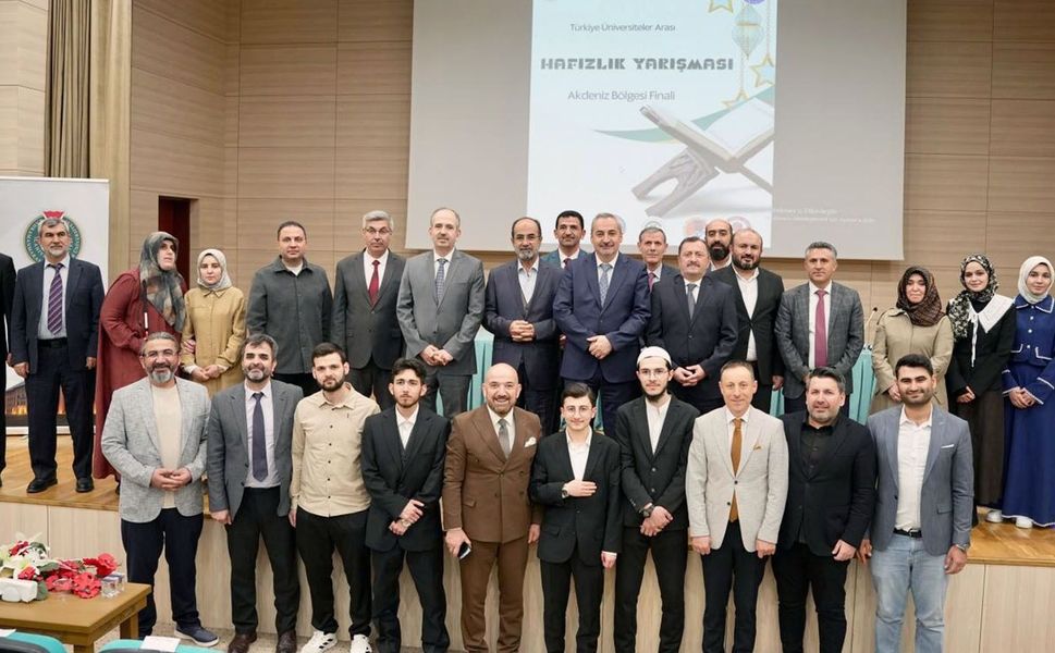KSÜ’de Hafızlık Yarışması Akdeniz Bölge Finali Gerçekleştirildi