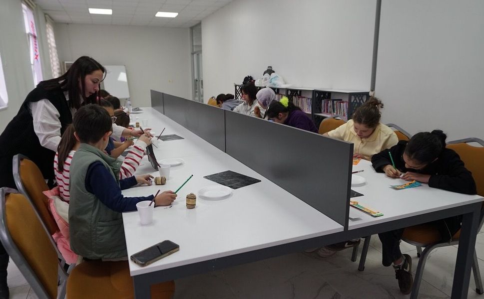 Pusula Maraş’tan Çocuklara Yönelik Renkli Atölye