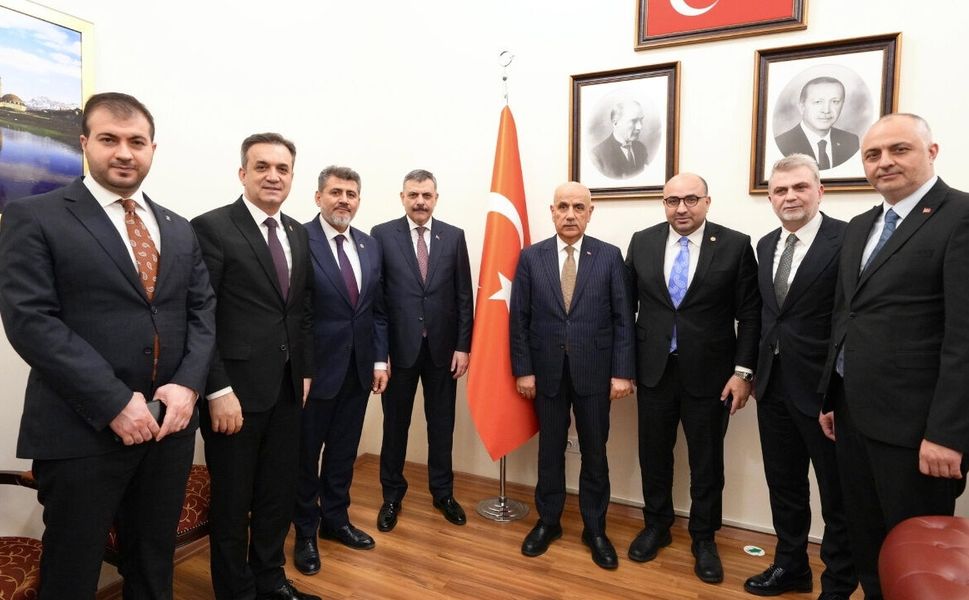 AK Parti Kahramanmaraş Heyeti İçişleri Bakanı Çiftçi ile Bir Araya Geldi