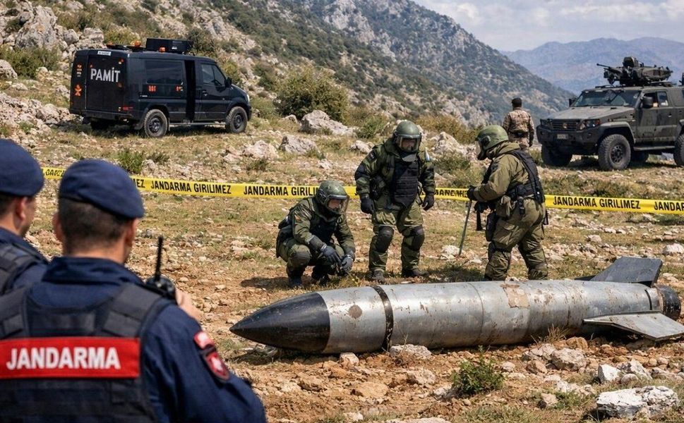 Kahramanmaraş'ta füze alarmı: Patlayıcı İmha Edilecek