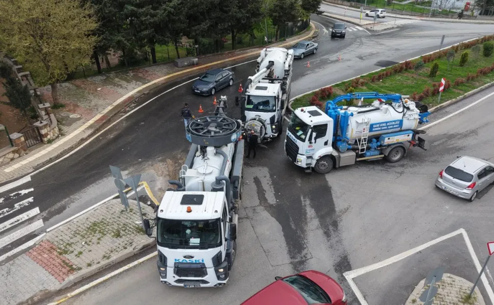 Aşırı Yağış Alan Bölgelerde Yoğun Mesai