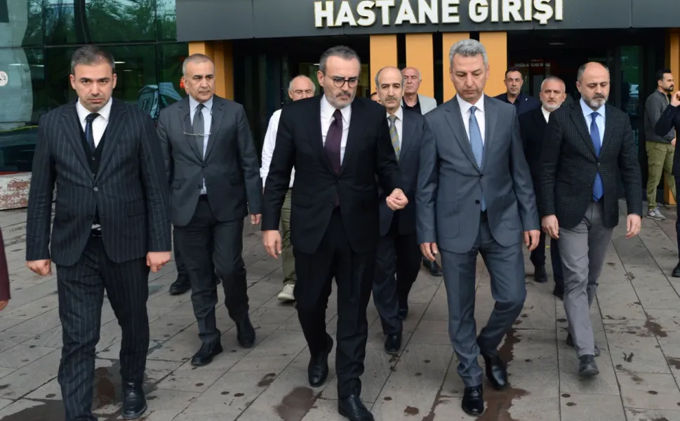 Mahir Ünal’dan, KSÜ Tıp Fakültesi Hastanesi’ne Ziyaret