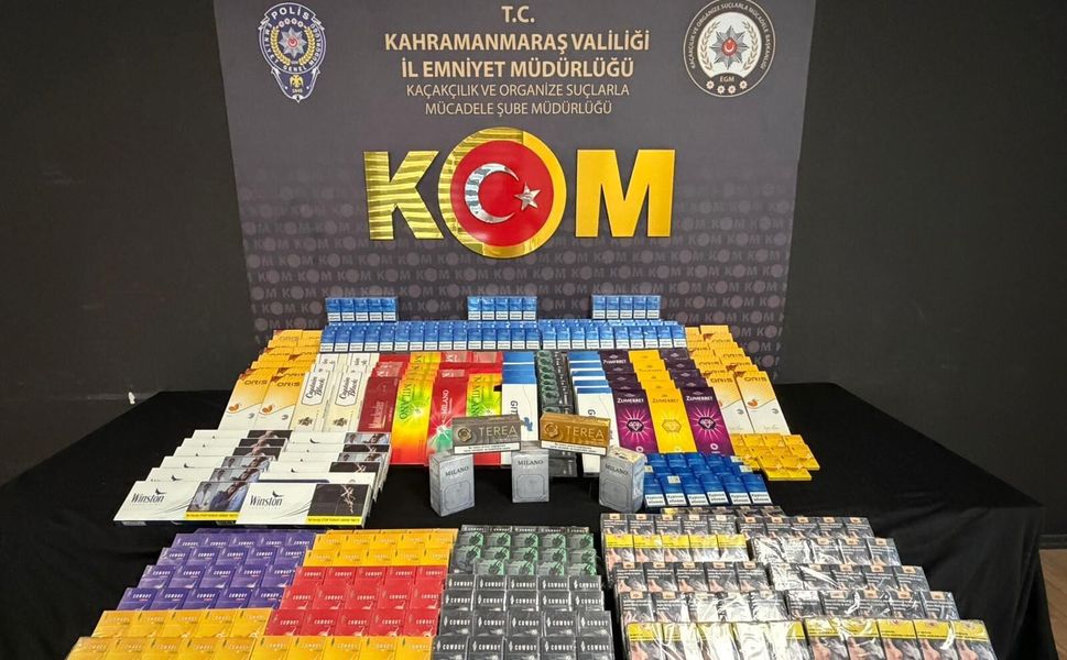 Kahramanmaraş’ta Kaçakçılık Operasyonu! Büyük Darbe