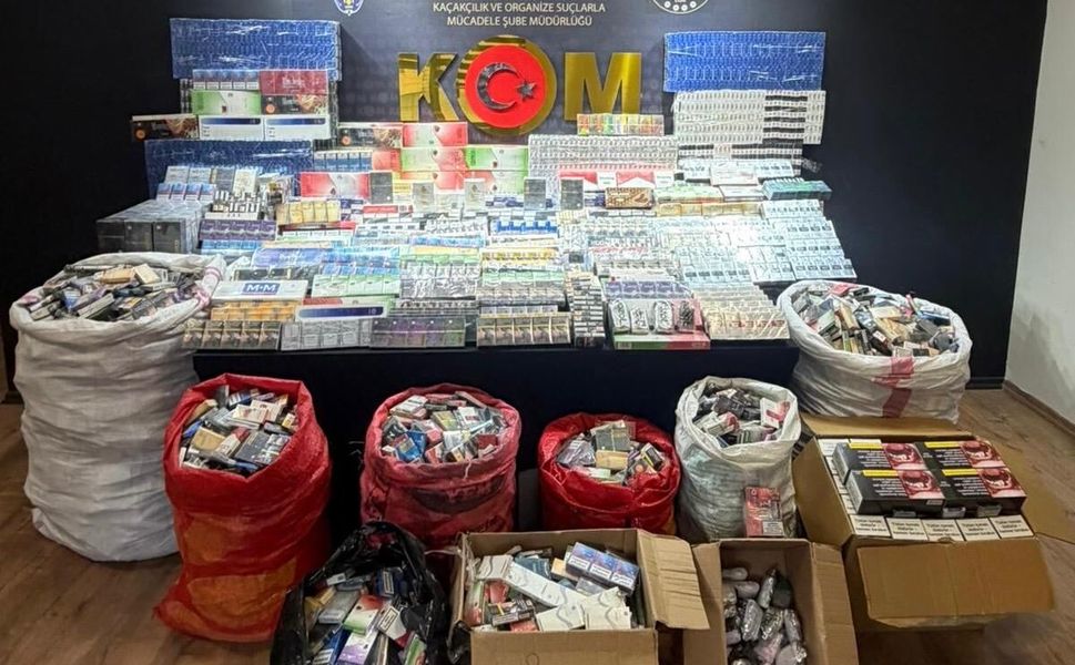 Kaçak Deposu Patlatıldı! 14 Bin Paket Sigara Yakalandı