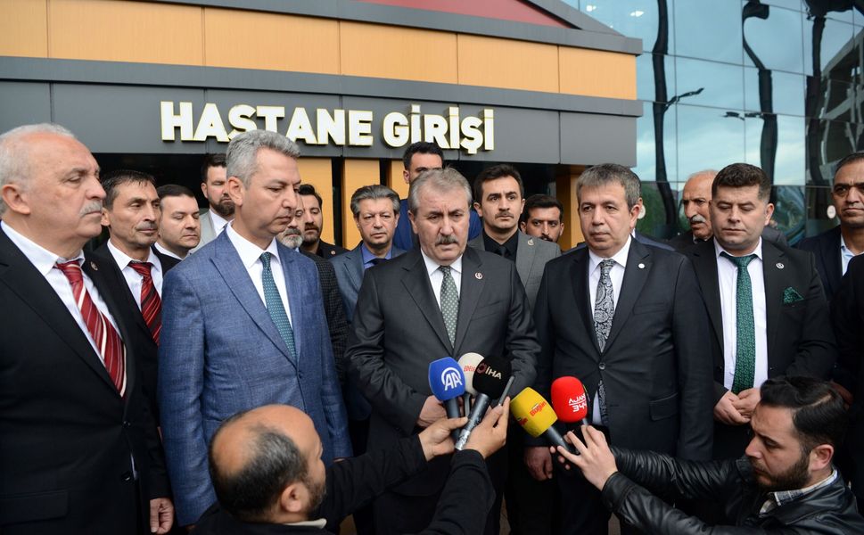 BBP Genel Başkanı Destici’den KSÜ Tıp Fakültesi Hastanesi’ne Ziyaret