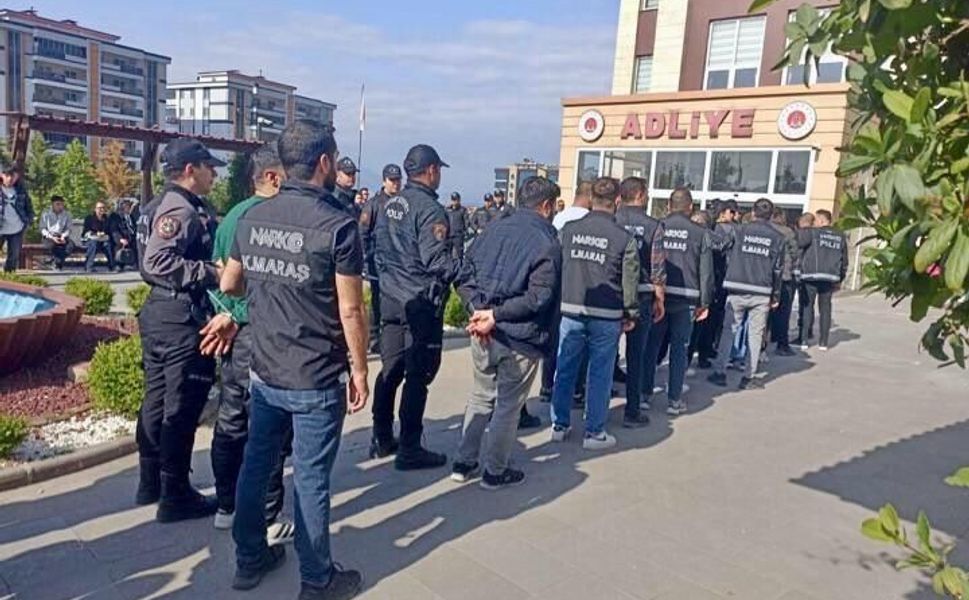 Kahramanmaraş'ta Uyuşturucu Cephaneliği Çöktü! 45 Tutuklama