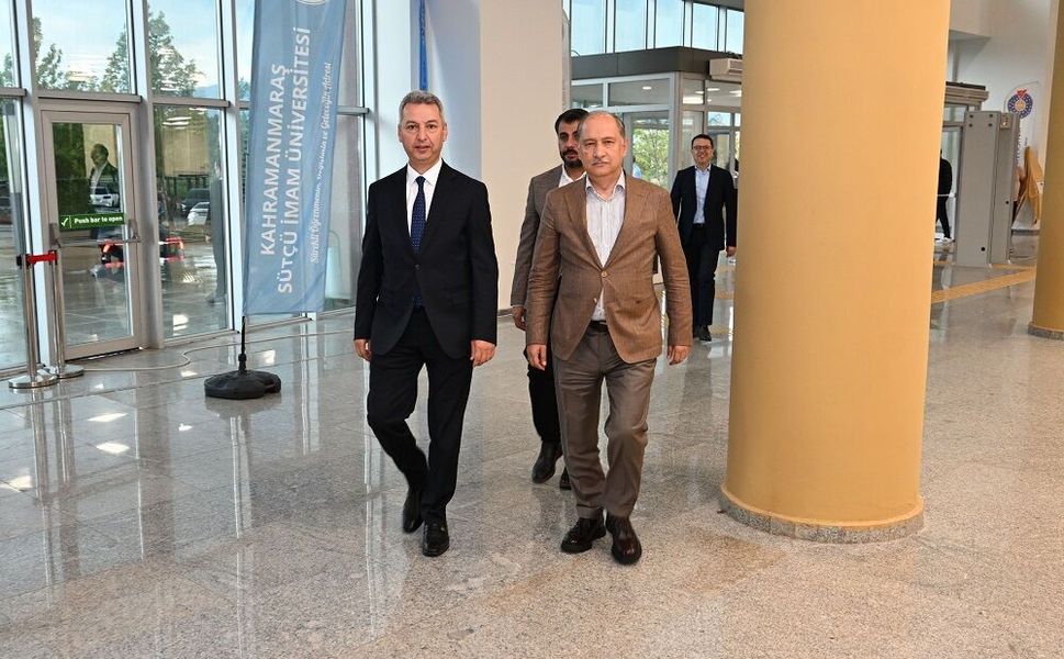 Bakan Yardımcısı Polat'tan KSÜ'ye Hayırlı Olsun Ziyareti!