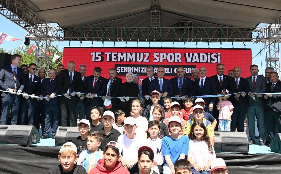 Şehrin İlk Spor Vadisi Görkemli Törenle Açıldı