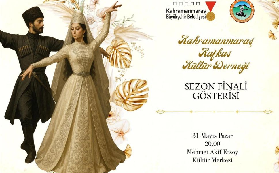 Kafkas Kültürünün Ritmi Kahramanmaraş’ta Yankılanacak