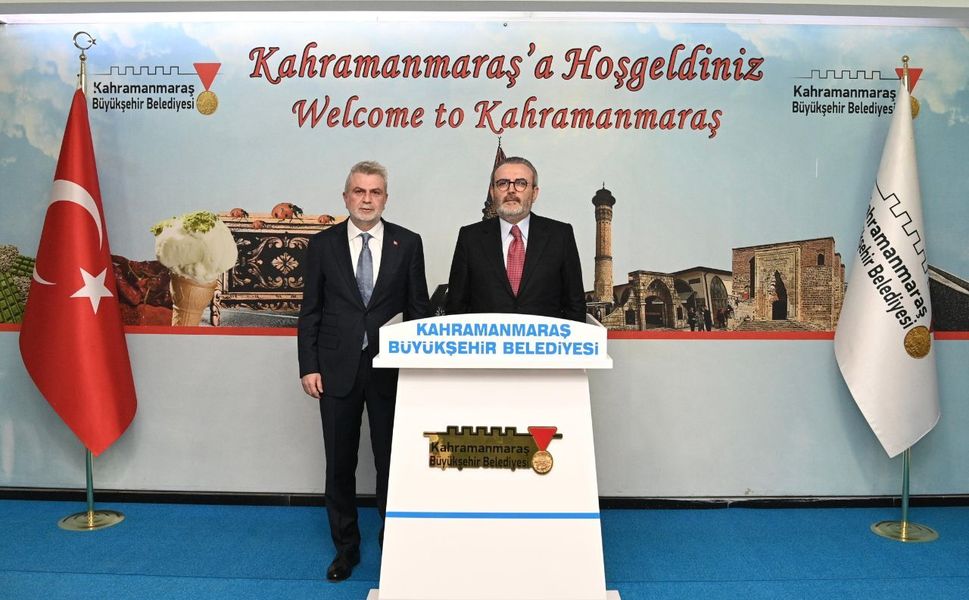 Başkan Görgel, AK Parti MKYK Üyesi Mahir Ünal’ı Makamında Ağırladı