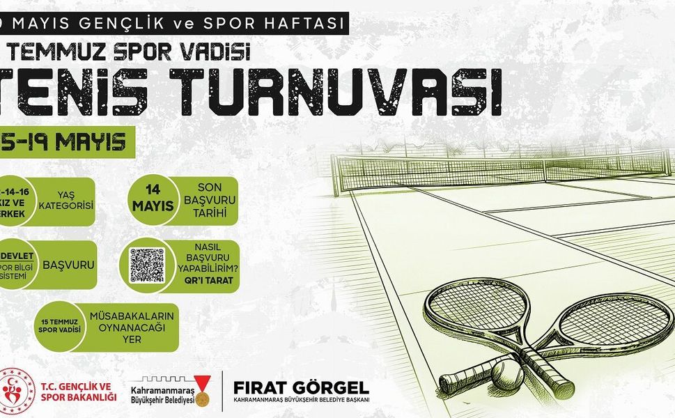 Minik Raketler 19 Mayıs Coşkusunu Kortta Yaşayacak; Turnuvaya Başvurular Başladı