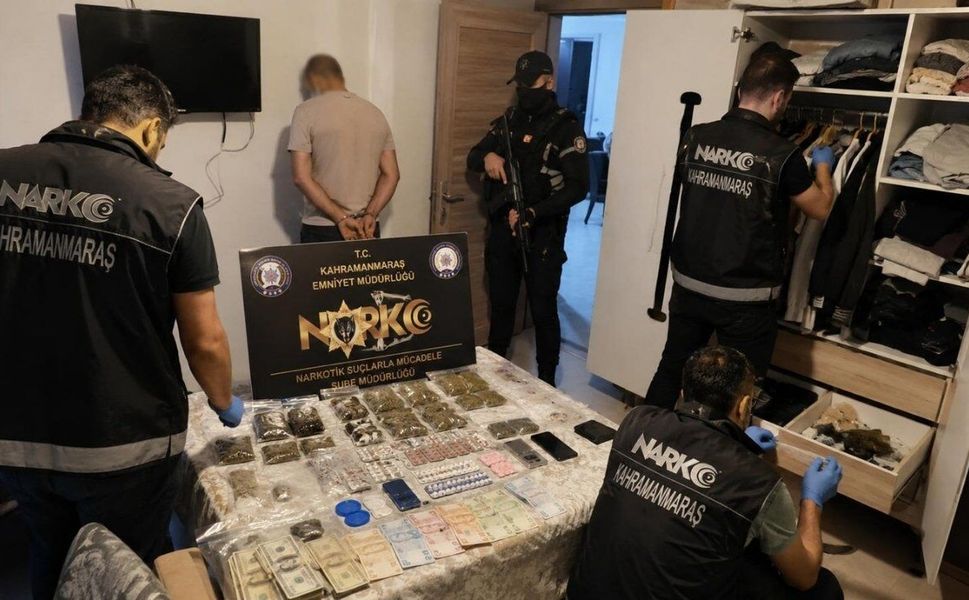 Kahramanmaraş'ta Narkotik Operasyonu: 3 Kişi Tutuklandı!