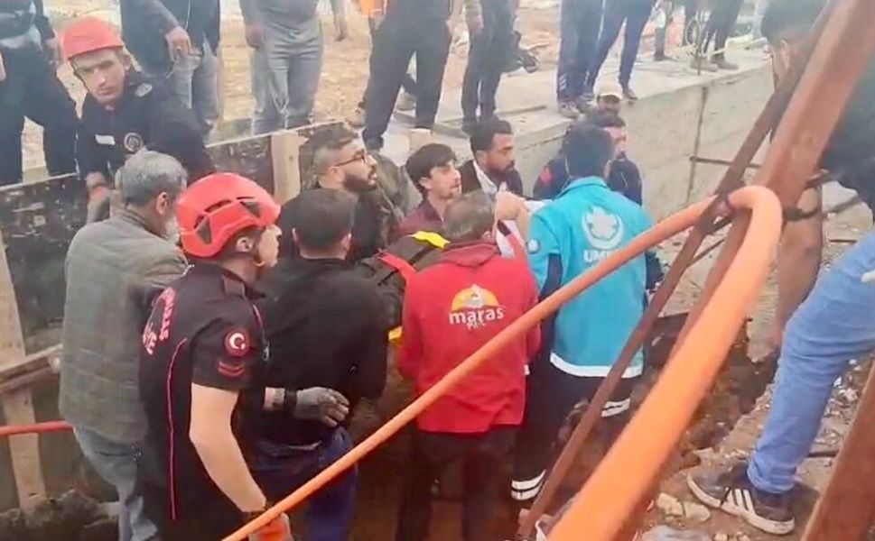 Kahramanmaraş’ta Vatandaş Göçük Altında Kaldı!