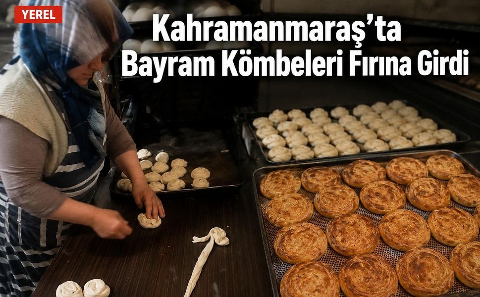 Odun Ateşinde Tahinli Lezzet! Andırın Kömbesi için Yoğunluk
