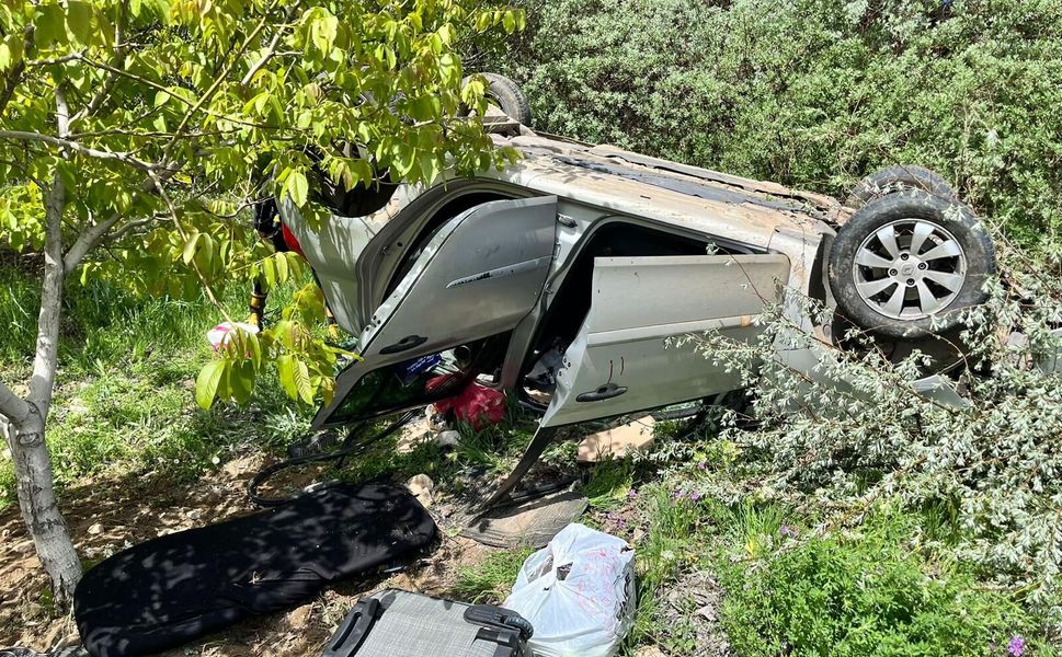 Kahramanmaraş’ta Feci Kaza! Araç Hurdaya Döndü