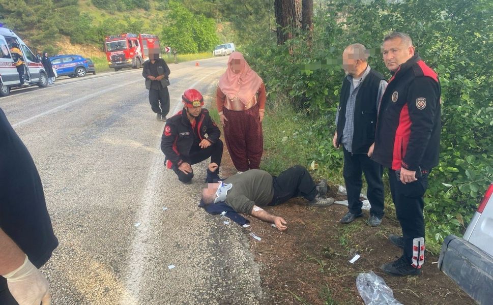 Kahramanmaraş Andırın'da Trafik Kazası: 4 Yaralı