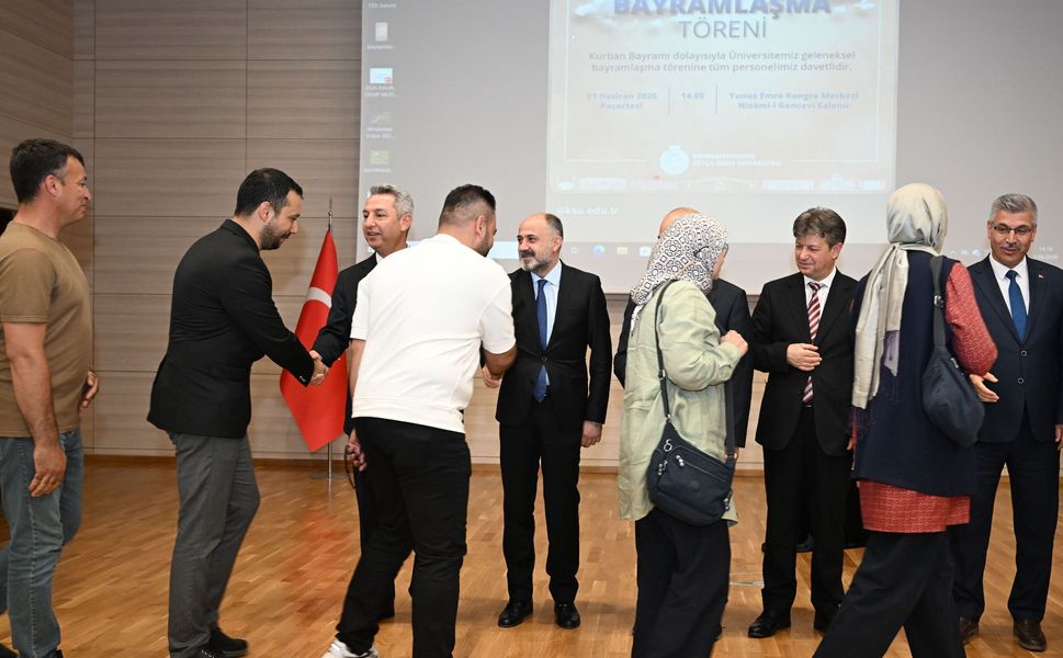 KSÜ Ailesi Geleneksel Bayramlaşma Töreniyle Bir Araya Geldi