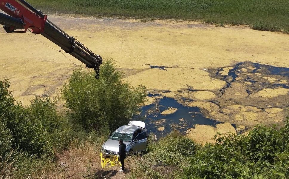 Kahramanmaraş’ta Otomobil Göl’e Uçtu!