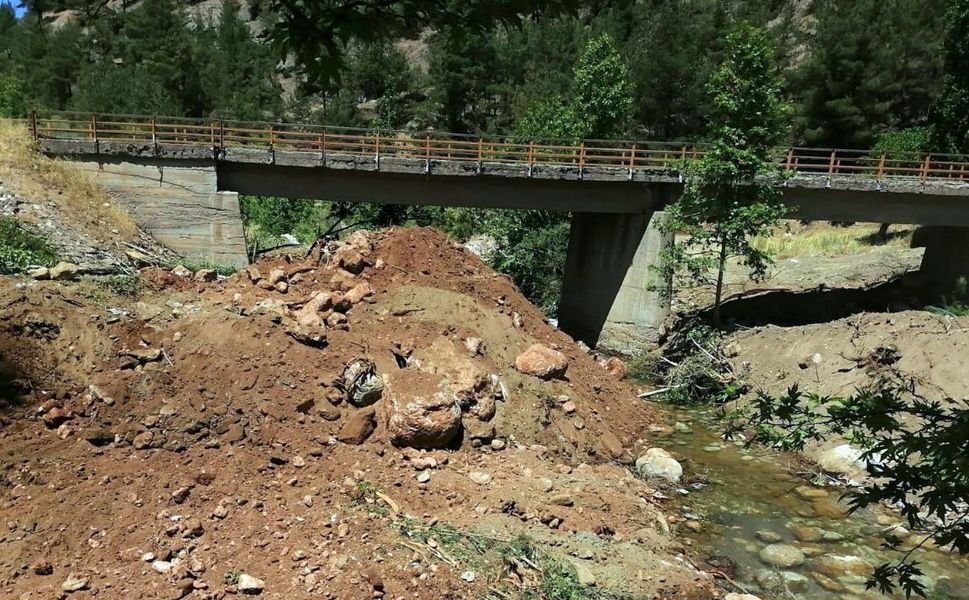 Büyükşehir’den Bertiz’in Ulaşımına Güç Katacak Yeni Bir Köprü Daha