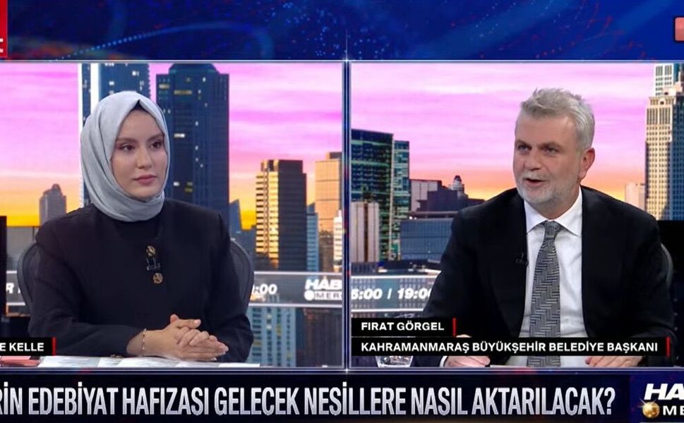 Başkan Görgel, TVNET Canlı Yayınında UNESCO Edebiyat Şehri Sürecini Anlattı