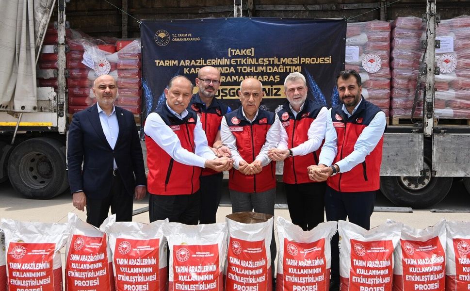 Üreticiye Can Suyu; 47 Ton Soya Tohumu Dağıtıldı
