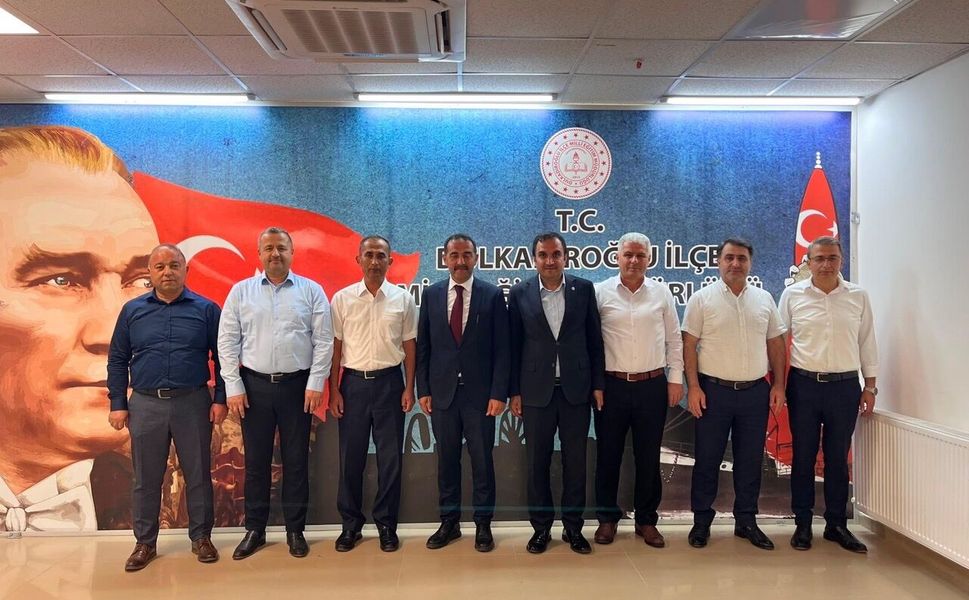 Eğitim Bir-Sen’den Yeni İlçe Milli Eğitim Müdürlerine Hayırlı Olsun Ziyareti