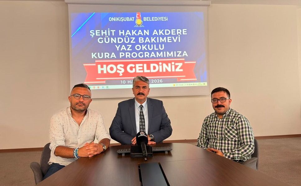 Onikişubat Belediyesi’nin ‘Minik Kalpler Yaz Okulu’nda kuralar çekildi