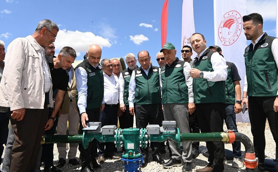 Kartalkaya Sulama Projesinde Son Durum Yerinde İncelendi