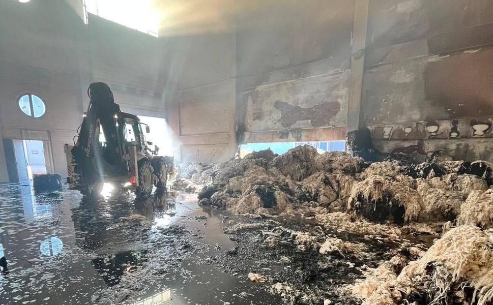 Kahramanmaraş’ta Fabrikada Çıkan Yangın Söndürüldü