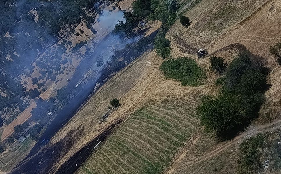 Kahramanmaraş'ta İki Bölgede Orman Yangını Paniği