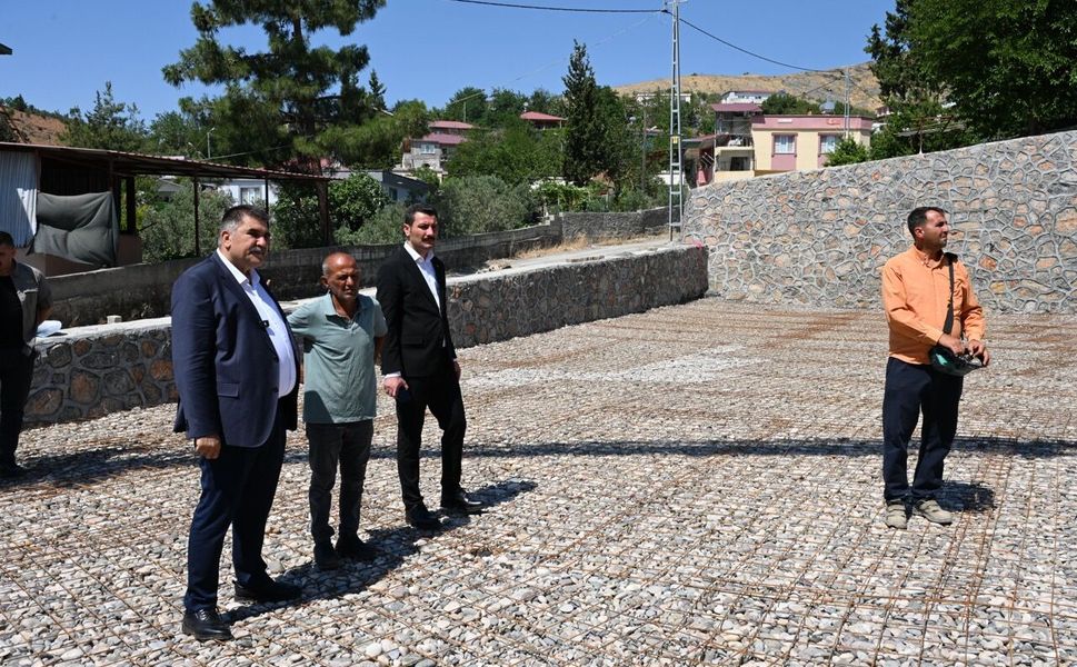 Başkan Karaca, Ceceli’de Çalışmaları Yerinde İnceledi