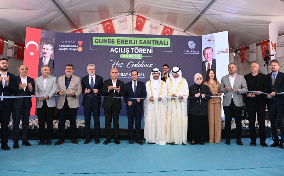 Kahramanmaraş Güneş Enerji Santrali Hizmete Açıldı