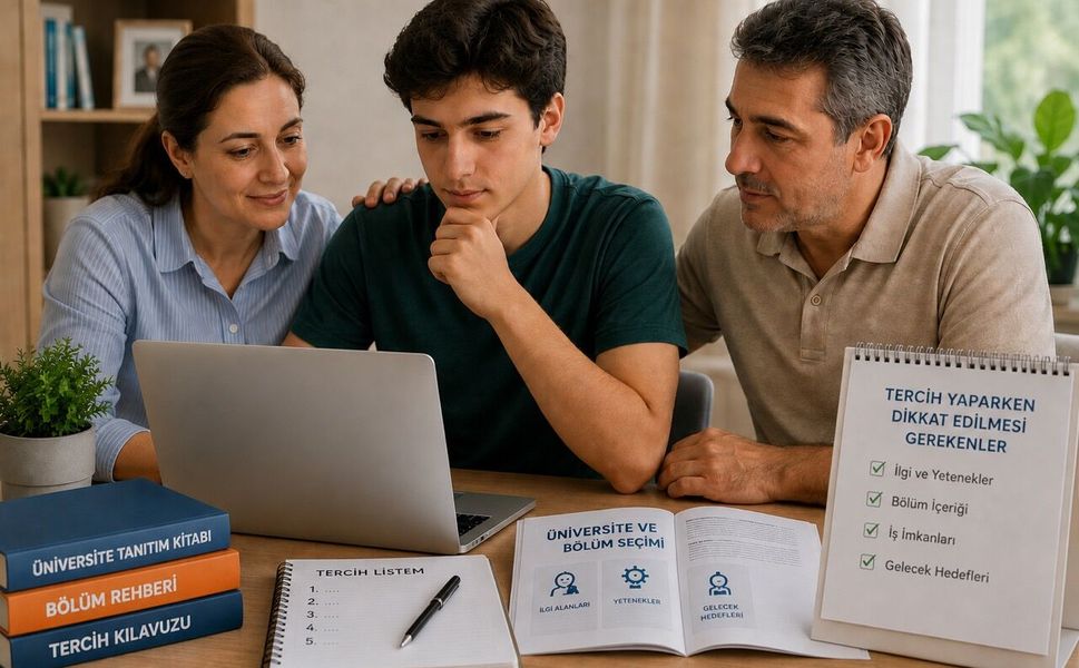 YKS Tercih Döneminde Uzmanından Gençlere ve Ailelere Altın Değerinde Tavsiyeler