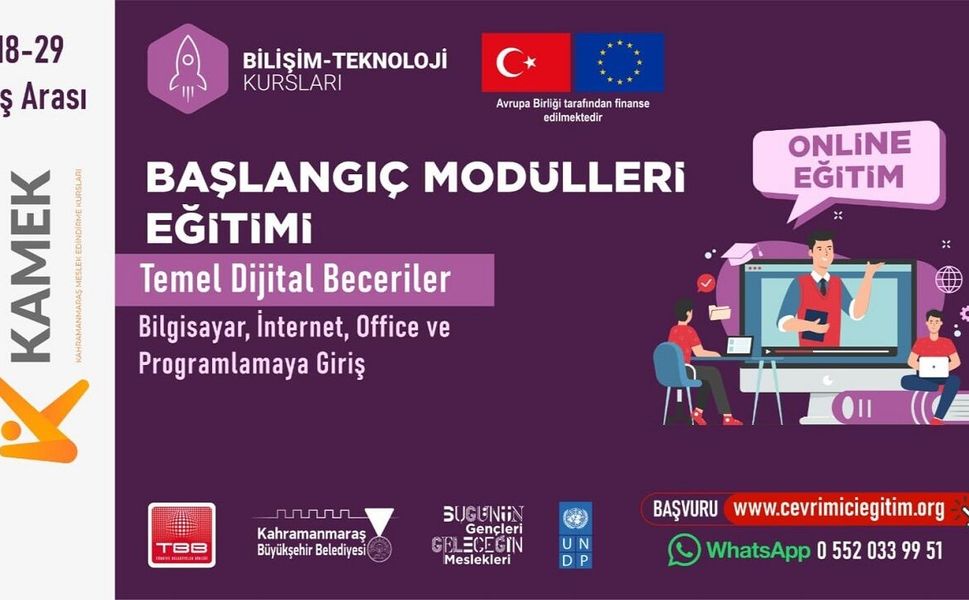 Gençler Dijital Geleceğe KAMEK ile Hazırlanacak