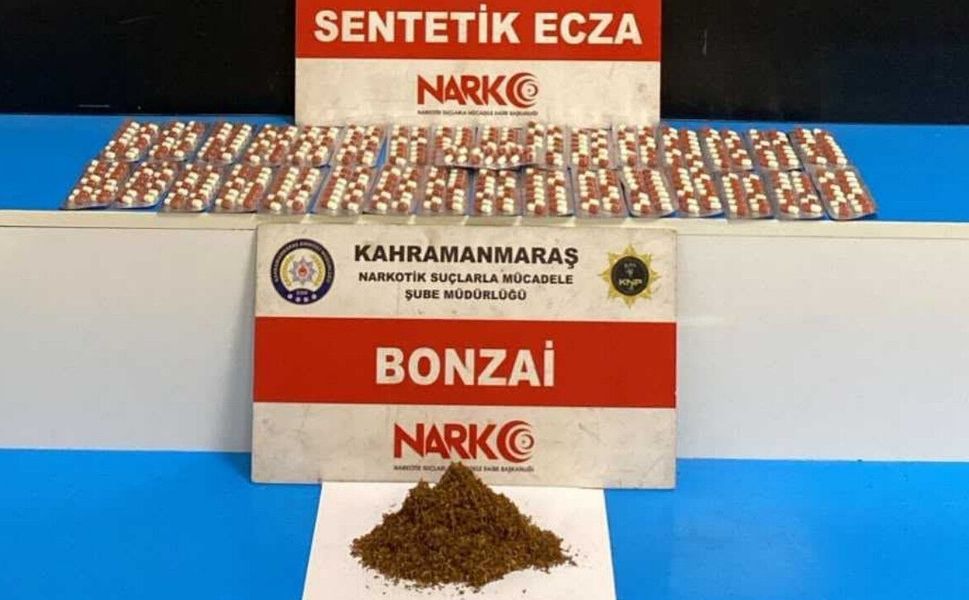 Kahramanmaraş'ta Zehir Tacirlerine Operasyon: 5 Tutuklama